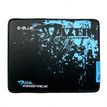 E-shop Podložka pod myš, Mazer Marface S, herná, čierno-modrá, 28x22,5cm, E-Blue EMP004-S